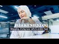 Weekend vlog  shopping for a trip new cafe  restaurant