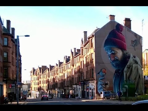 جولة حول سنتر جلاسكو والأوت لت القريب منها