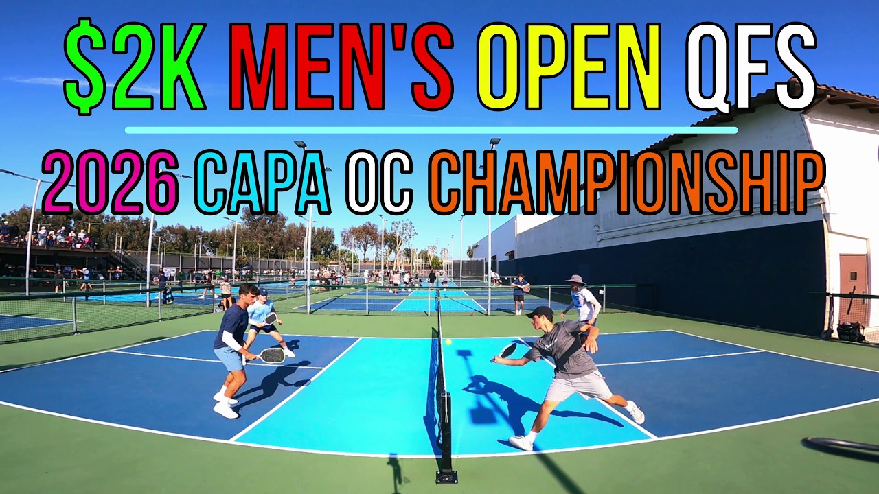 $2K Men’s Open QF Taylor (5.8)/Quinones-Garcia (5.7) vs Almaraz (5.1)/Vayo (4.9) | CAPA OC