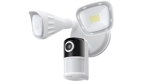 ieGeek Floodlight Camera, Outdoor Home Security Camera, 2K Wired Flood Light Camera Outdoor