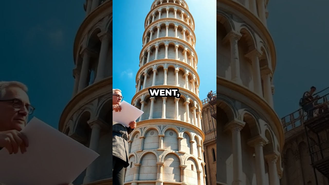The Shocking Engineering Mistake Behind Pisa’s Leaning Tower!
