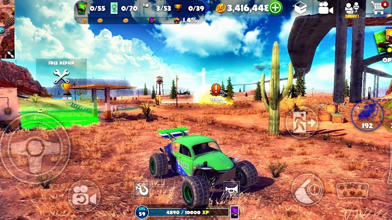 OTR off the road 2026 offroading gameplay || open world mobile phone gaming 🌎