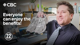 Download Lagu Too embarrassed to use the work washroom? Try Greg's Shoes! | This Hour Has 22 Minutes MP3