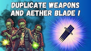 *NEW* AETHER BLADE & WEAPON DUPLICATION GLITCH in MW3 Zombies Season 2