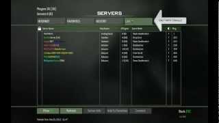 How to create a dedicated server in Call Of Duty: MW 3 Multiplayer