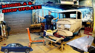 Yard Art Model A & Shop Updates - So many Projects..... by Rotter's Garage 5,431 views 8 months ago 12 minutes, 30 seconds