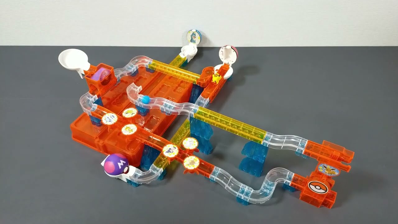 ころがスイッチポケモン ポケモン ステージキットの作例：6匹の