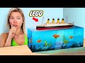 I Built the LEGO Titanic for my Fish 