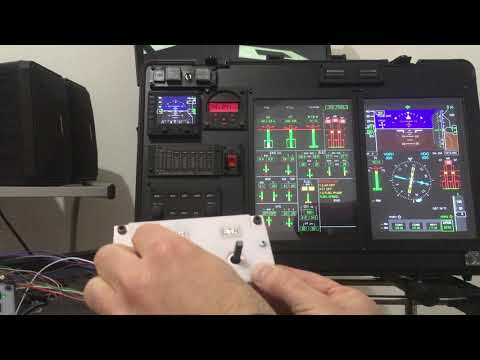 AW139v2.1  Home Cockpit Project - How CCD work on PFD and MFD