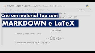 Aulão de Markdown e Latex para Jupyter notebook - Além do Python para Engenheiros e Cientistas