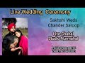 Live  wedding ceremony  sakhshi  chander saroop   live chahal studio nurmahal