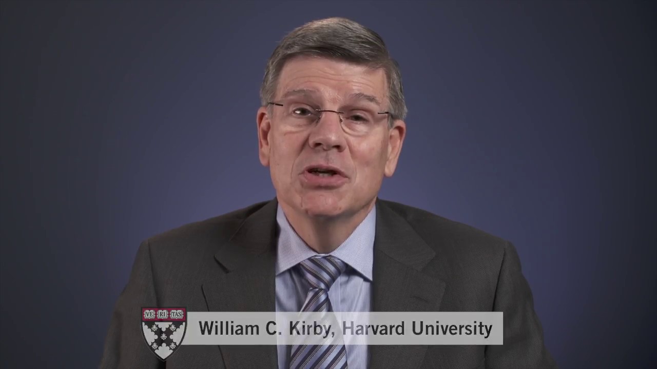 Harvard's Prof. Kirby: Globalization & China-US Relations - YouTube