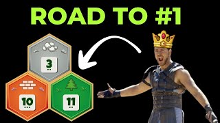 Catan Pro Climbs To Rank #1 - Game 18 "Are You Not Entertained?"
