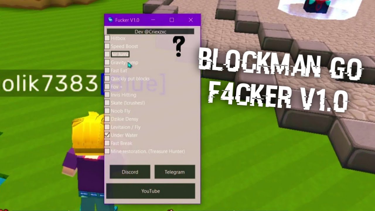 Blockman go hack генератор