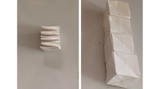 How to make paper magic spiral cubes | The Craft Tutorials