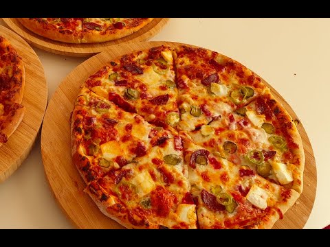 Əsil Pizza Xemiri. Italyan Pizza Xəmirinin Hazırlanması Erzaqlar 4st un 1,5c.q duz 1c.q seker tozu 1. 