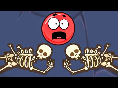 Несносный КРАСНЫЙ ШАР в поисках сокровищ #8. Мультик Red Ball на Игрули TV