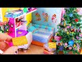 DIY Christmas Dollhouse Room