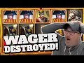 Destroying the first wager of the month