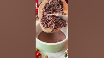 *BEST EVER* HOT CHOCOLATE AT HOME #shorts