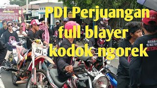 Kampanye temanggung ngerii!!!  PDI perjuangan (banteng progo) dulur ganjar 13 april 2019