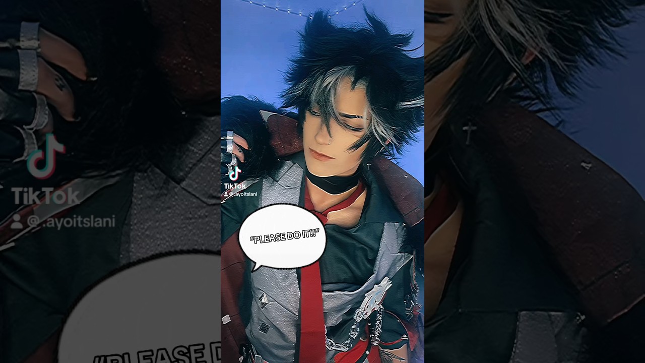 Sigewinne made him😩 NEW COSPLAY👀 #wriothesley #genshinimpact #cosplay