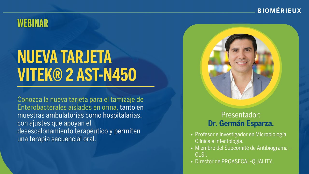 Webinar Nueva Tarjeta VITEK® 2 AST-N450