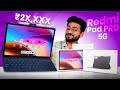 Redmi Pad Pro 5G Unboxing 🔥 | Redmi Keyboard &amp; Redmi Smart Pen | 10000 mAh Battery 🔋
