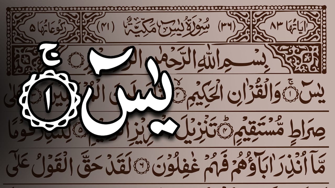 Surah Yaseen Surah Rahman | Best Qur'an Recitation | Surah Yasin Tilawat | Full Arabic text HD