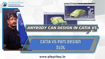 Proper way of using Slot option in CATIA V5 | Alacritas technologies | CAD | Catia V5 Basics |