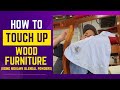 How to touch up wood furniture using Mohawk Blend Powders