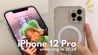 ✨ iPhone 12 Pro unboxing in 2024 ✨