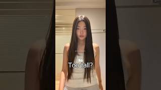 Yoonchae's biggest problem is her HEIGHT 😭😭 #katseye  #shorts