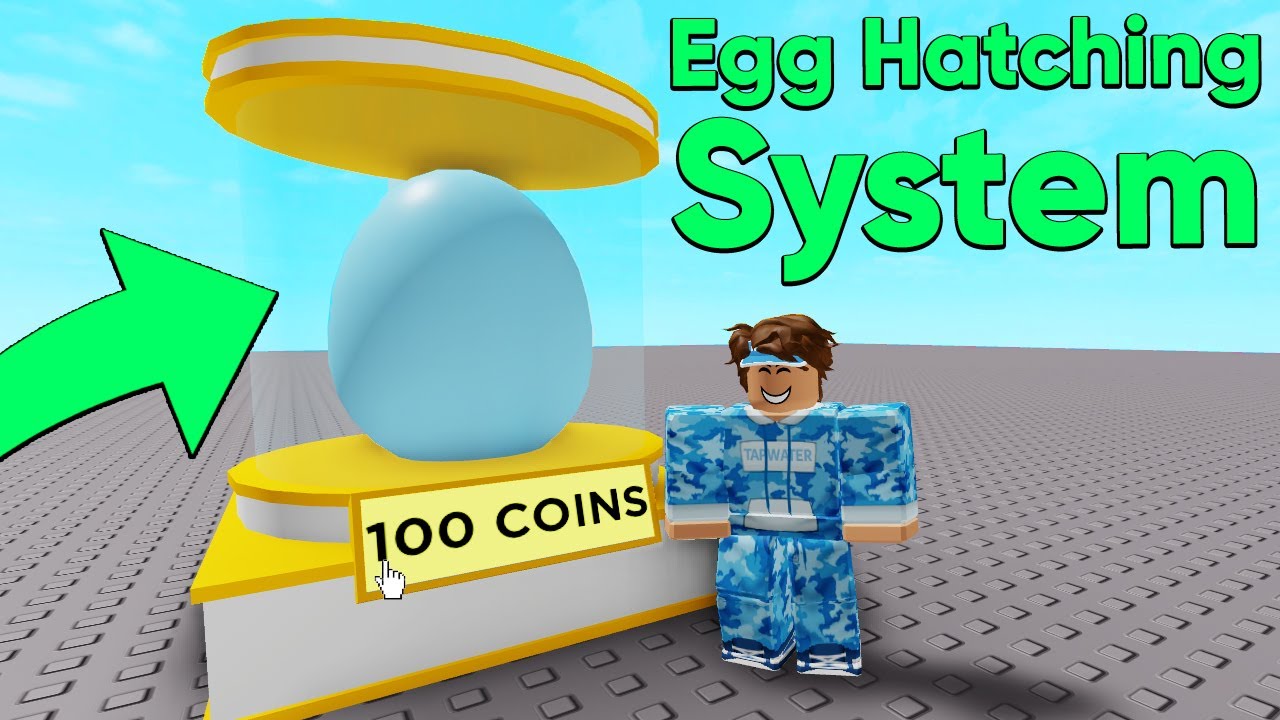 How To Make An Egg Hatching System In Roblox Studio Youtube - roblox studio generate coins