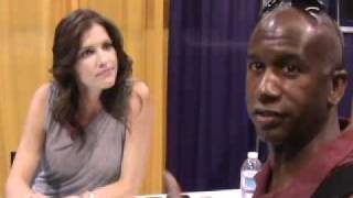 Tricia Helfer Cylon Aka Caprica 6 Comic Con 2011