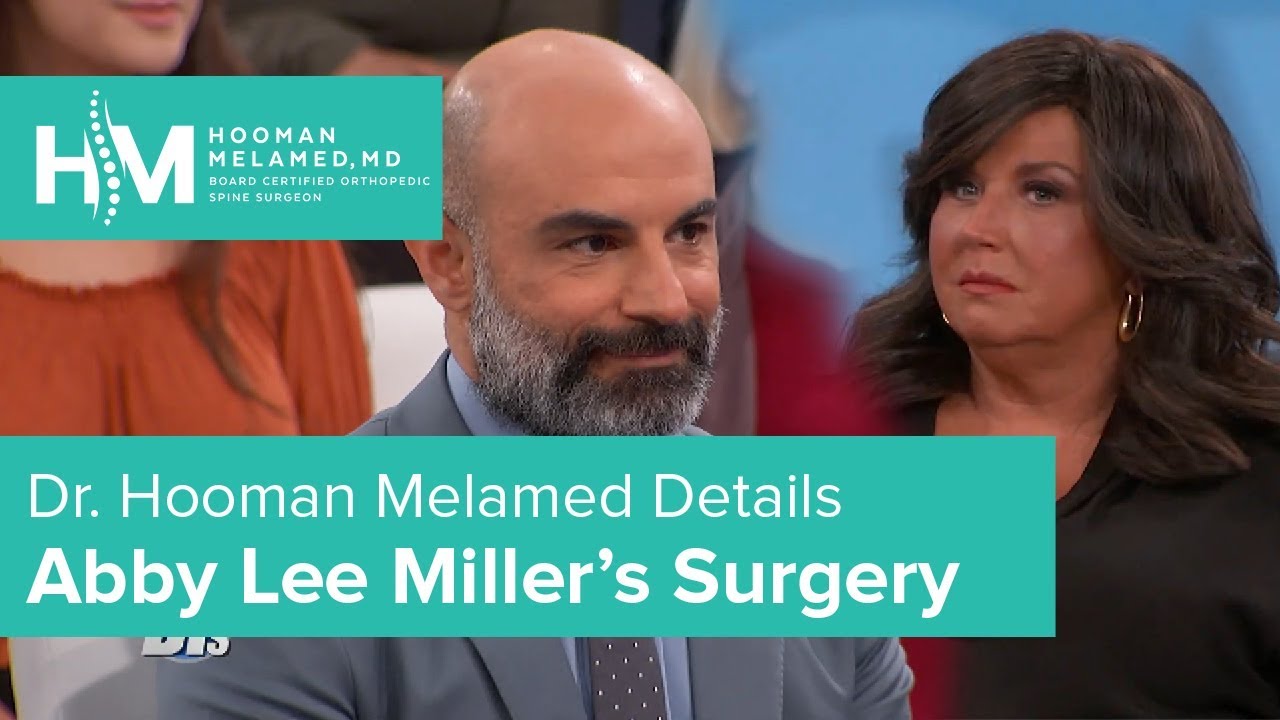 Abby Lee Miller's First Steps After Surgery The Spine Pro YouTube