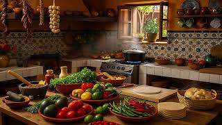 Mexican Kitchen Ambience | Colorful Cooking Sounds &amp; Relaxing Atmosphere