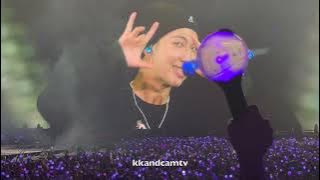 12012021 - FINAL MENT AND ARMY BOMB WAVE  FANCAM- BTS LA CONCERT 2021 | KKandCamTV