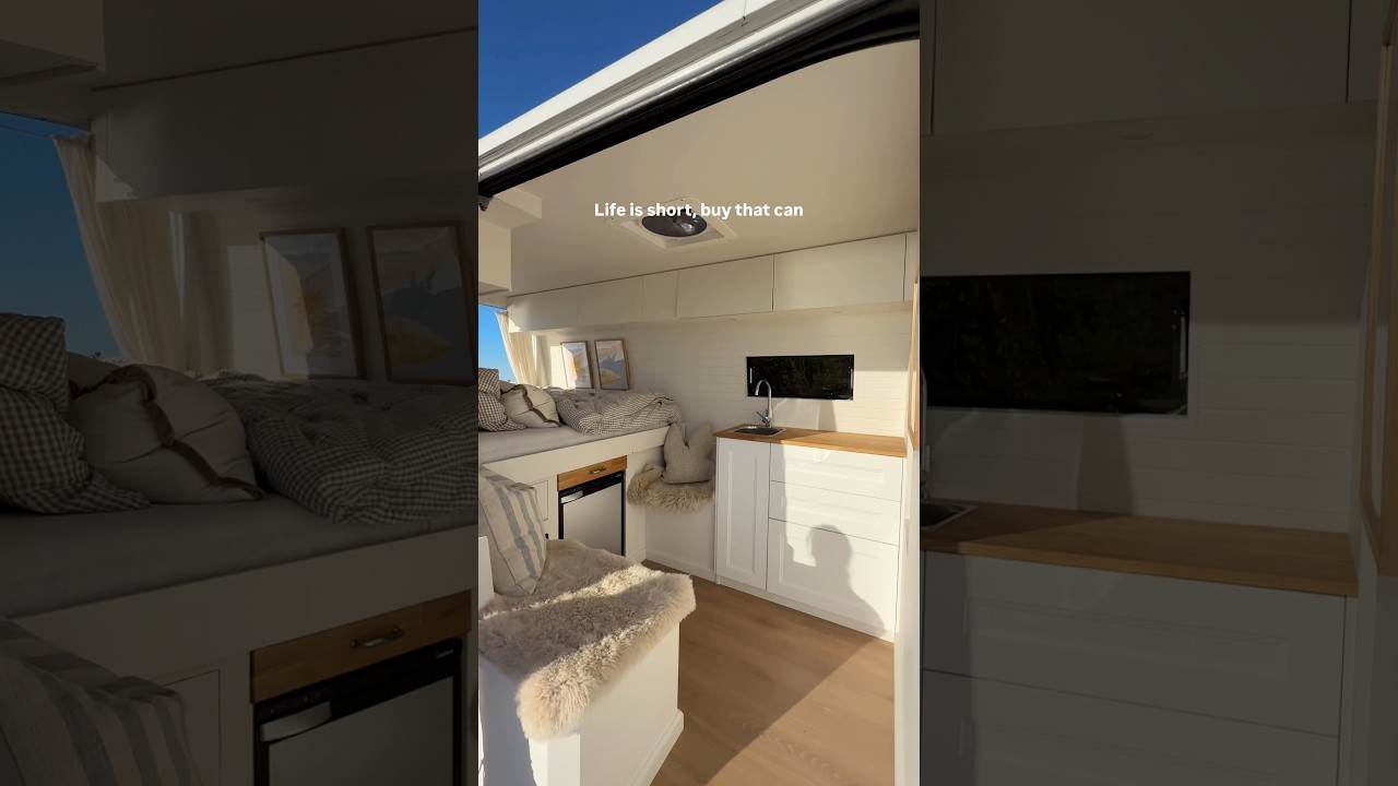 Would you wanna live in this van? 🚐 #vanlife #van #travel #lifestyle