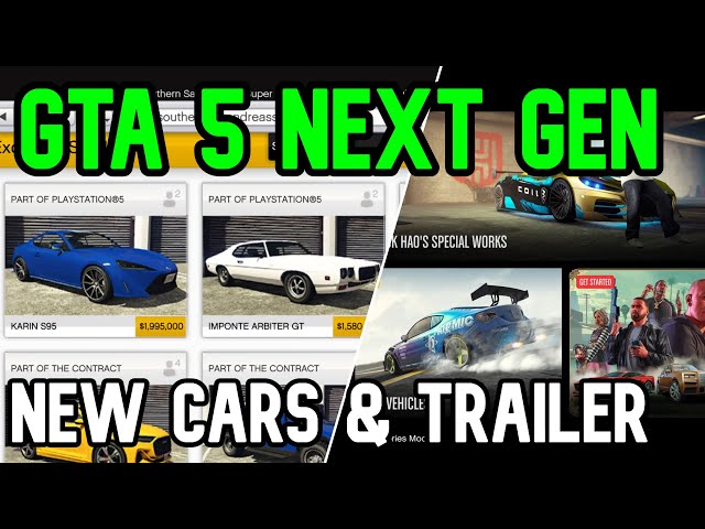 Gta 5 Next Gen Cars