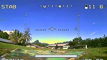 Mamba F405 F40 Mark II Maiden Flight on Helipad | 5 inch drone