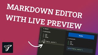 How To Create A Markdown Editor With Live-Preview In Textual
