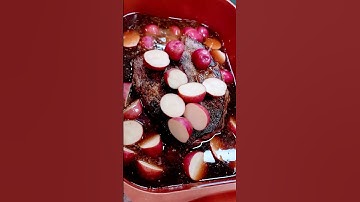 Delicious pot roast beef! #shorts #beefrecipe