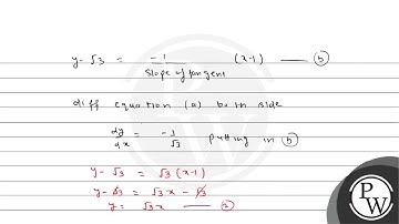 area of the triangle formed by the positive \( x \)-axis and the normal and tangent to the circl...