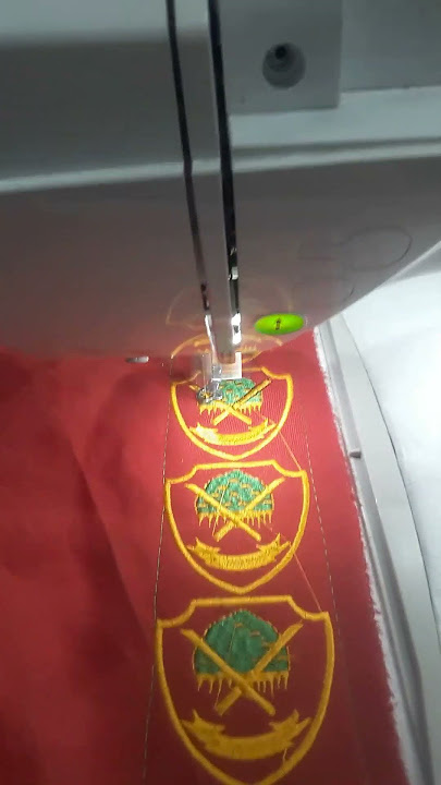 LOGO LINMAS MERAH #shorts #embroidery #logo