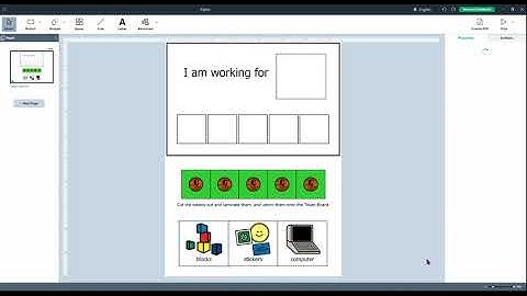 Creating a Token Board in Boardmaker 7