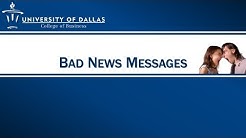 Bad News Messages