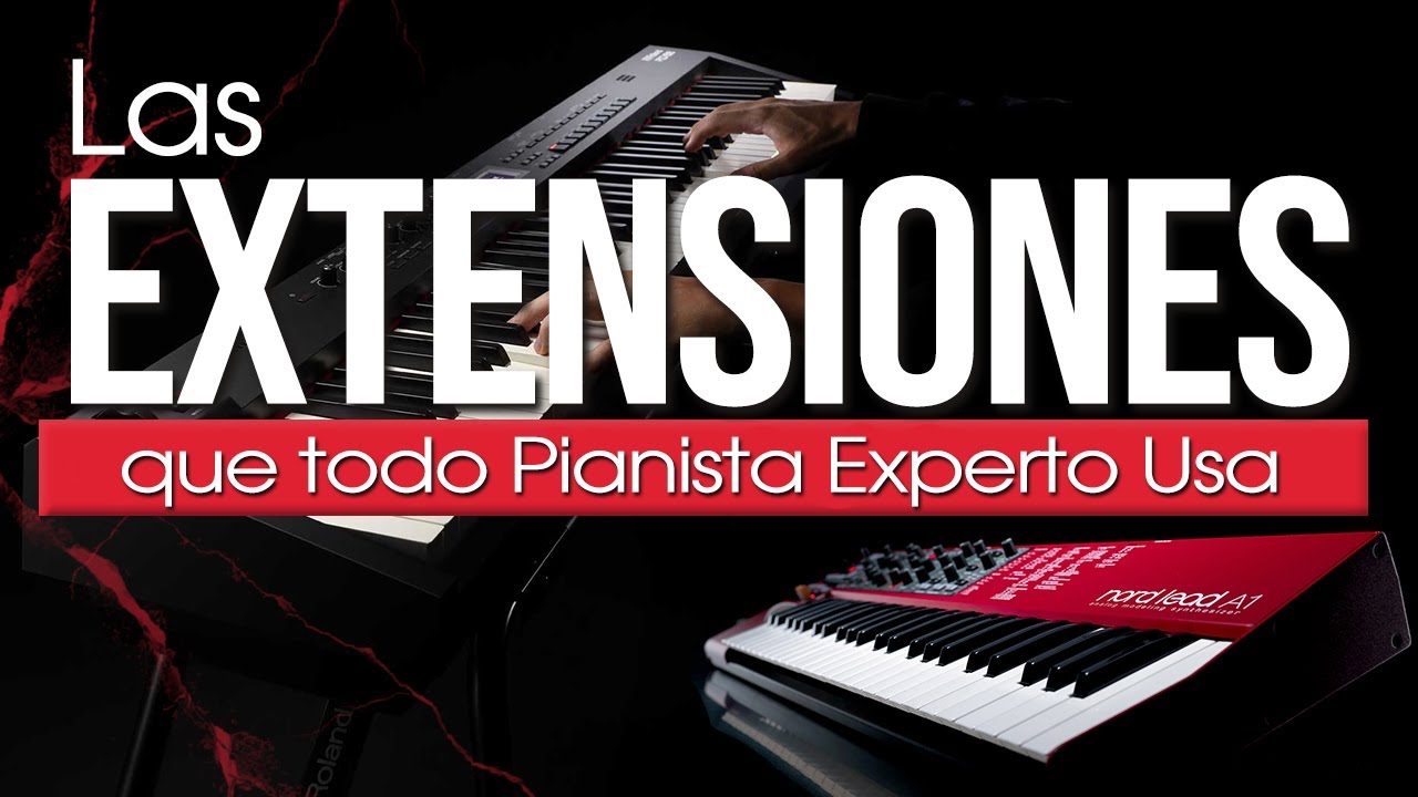 TODO PIANISTA SE VUELVE PRODIGIO SI USA ESTAS EXTENSIONES 👉🎹🏋️‍♂️💪