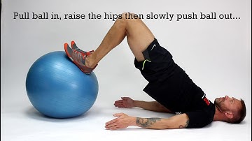 Dynamic Ball Bridge: Hamstring & Glute Strength for Runners