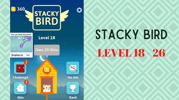 Stacky Bird level 18 - 26